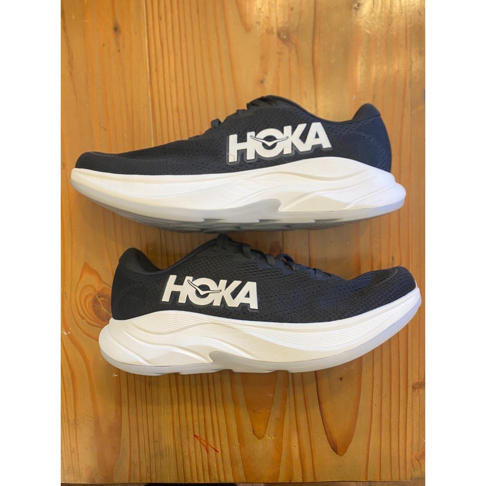 Hoka One One Men's Athletic Shoes Navy and White